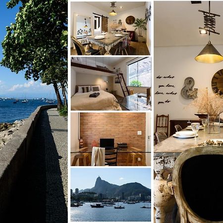 2 Quartos Na Urca Com Vista Para Baia De Guanabara A 700M Pao De Acucar Com Cozinha Completa E Wi-Fi - Bares, Restaurantes E Comercio Local A Poucos Metros 리오데자네이루 외부 사진